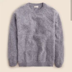 J.Crew Brushed cashmere cropped crewneck sweater